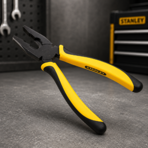 Stanley 70-482 8" (200mm) Combination Pliers Bi-Material Grip