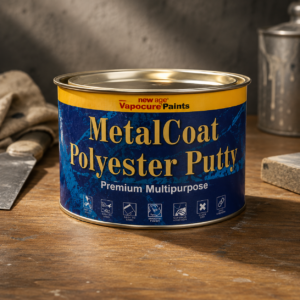 MRF Metal Coat Polyester Putty, Light Weight Body Filler 1Kg