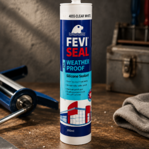 FeviSeal Weatherproof PRO Silicon Sealant Clear 280ml