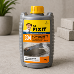 DR. FIXIT 304 POWERCRETE – Acrylic Polymer for Waterproofing & Repairs