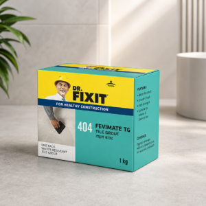 DR. FIXIT 404 FEVIMATE TG – One Pack Water Resistant Tile Grout
