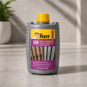 DR. FIXIT 204 RUST REMOVER – Liquid for Reinforcement Bars & Steel Surfaces