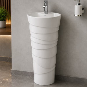 UNIQUE Pedestal Wash Basin